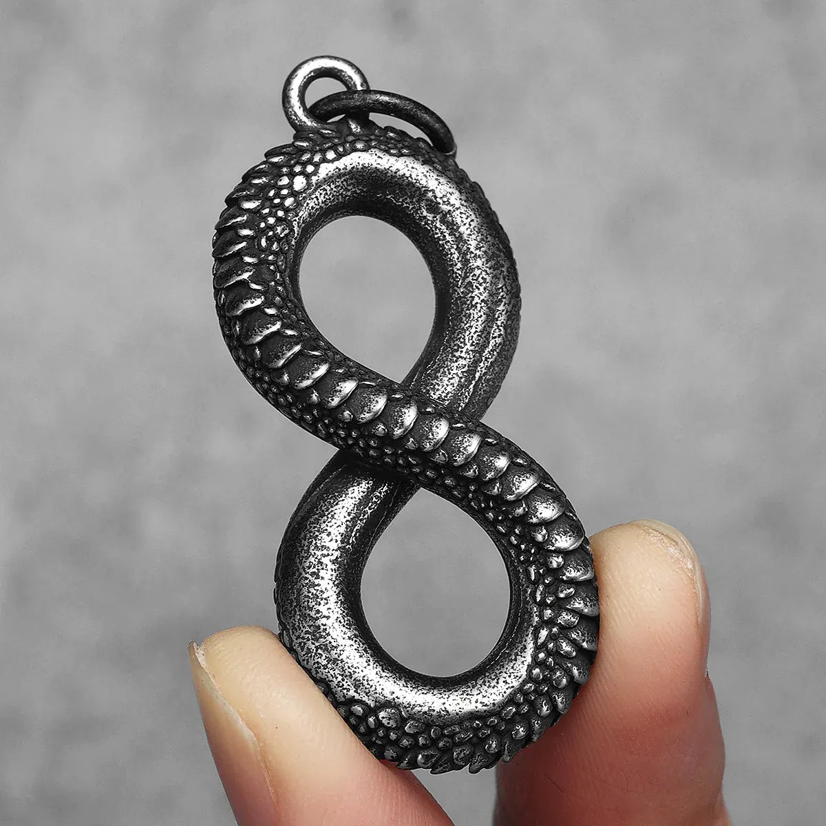 Collier Serpent Infini Massif