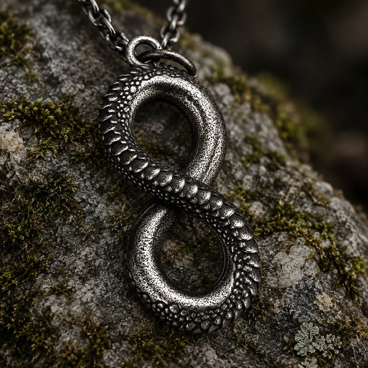 Collier Serpent Infini Massif