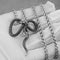 Collier Serpent Noué Chaîne palmier