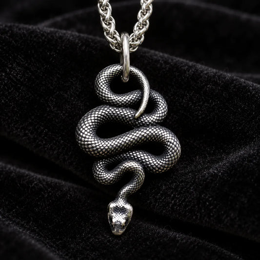 Collier Serpent Ondoyant