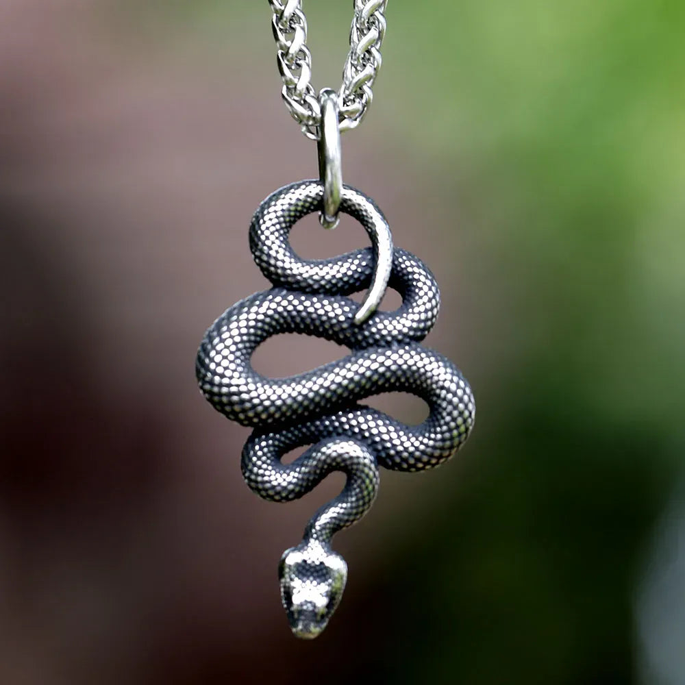 Collier Serpent Ondoyant Chaîne à billes