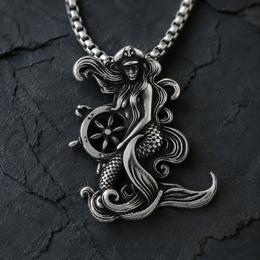 Collier Sirène & Gouvernail