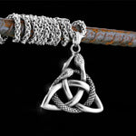 Collier Triquetra aux Deux Serpents - Vignette | Médiéfan