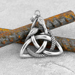 Collier Triquetra aux Deux Serpents - Vignette | Médiéfan
