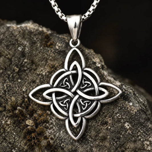 Collier Triquetra Celtique