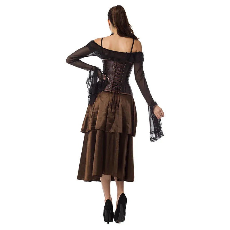 Corset Steampunk à Chaînes