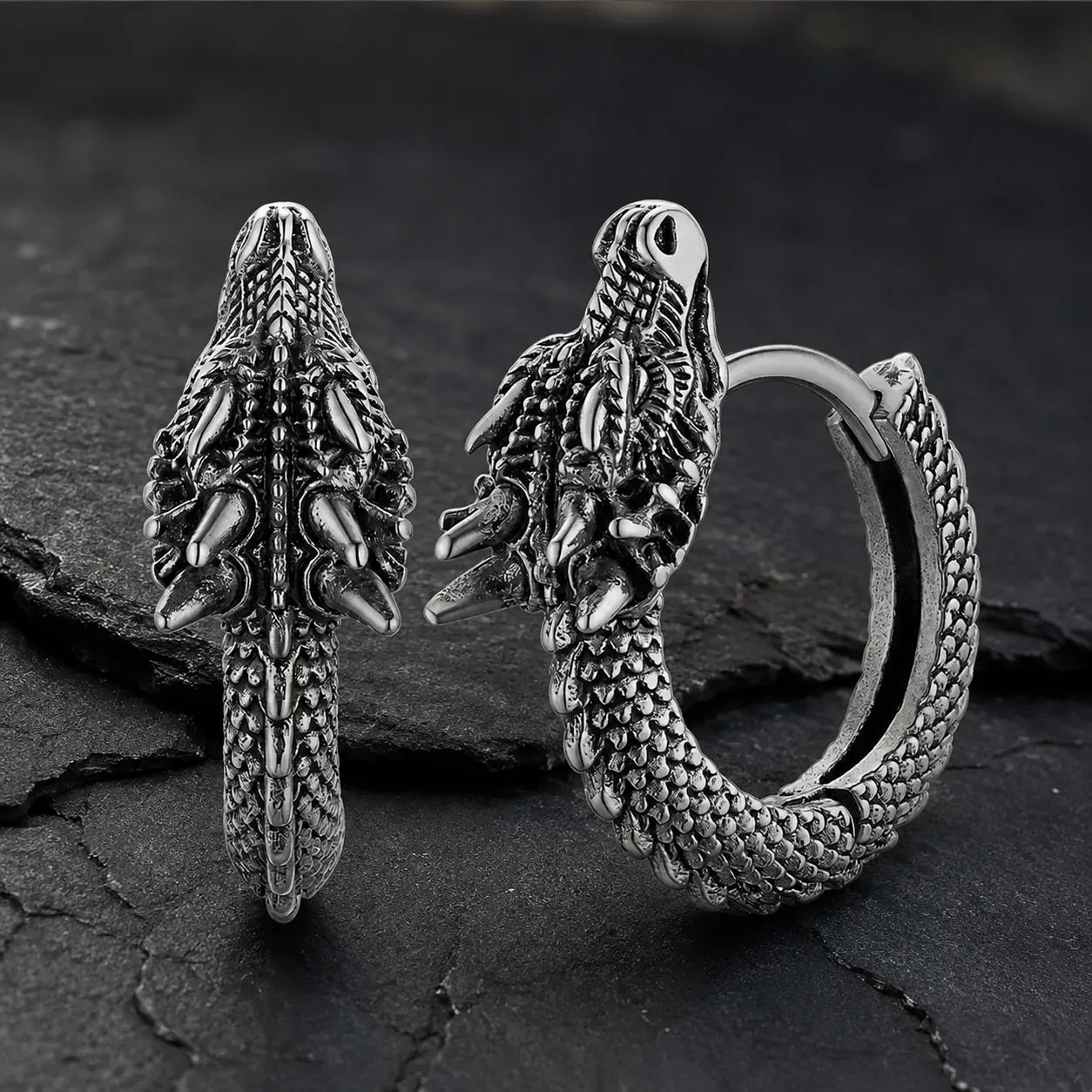 Créoles Tête de Dragon