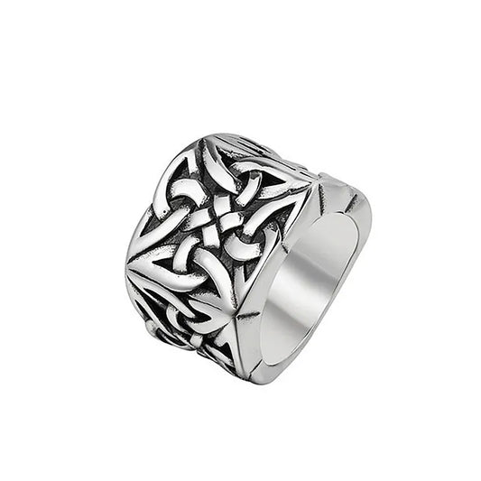 Egyptian Stainless Steel Ankh Finger Rings For Men Women Punk Hip Hop Cross Ring Fashion Jewelry Accessories Gifts Dropshipping Style B7 / 10