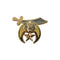 Épingles à revers multi- maçonniques gratuites et acceptées, boussole templier et broche carrée, Badges cadeaux avec pochette papillon 8