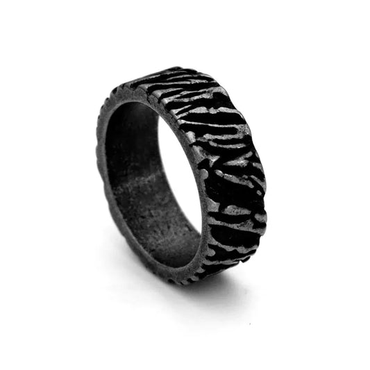 Fashion Polished Stainless Steel Rings For Men Women Classic Simple Square Finger Ring Wedding Party Jewelry Gifts Dropshipping Style E6 / 7