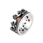 Bague Couronne Royale Écarlate - Vignette | Médiéfan