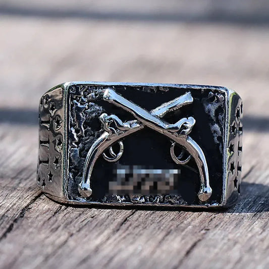 Fashion Polished Stainless Steel Rings For Men Women Classic Simple Square Finger Ring Wedding Party Jewelry Gifts Dropshipping Style H7 / 8