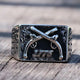 Fashion Polished Stainless Steel Rings For Men Women Classic Simple Square Finger Ring Wedding Party Jewelry Gifts Dropshipping Style H7 / 8