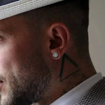 Faux Plugs Triquetra Noir - Vignette | Médiéfan