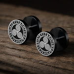 Faux Plugs Triskèle Noir - Vignette | Médiéfan