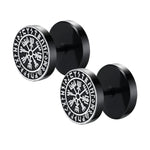 Faux Plugs Vegvisir Noir - Vignette | Médiéfan