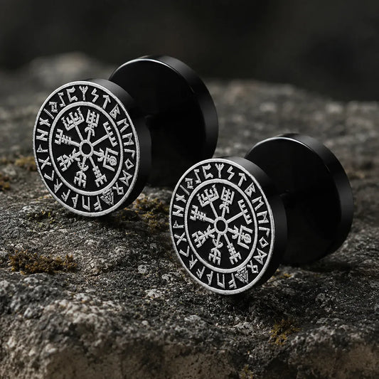 Faux Plugs Vegvisir Noir