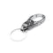 Gothic Vintage 316L Stainless Steel Skull Keychain Hip Hop Biker Animal Keychains Fashion Charm Key Chain Rings Jewelry Gifts Style F