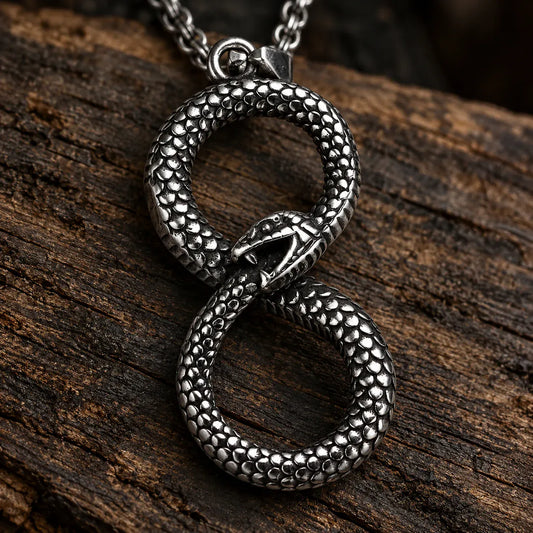 Collier Ouroboros Infini