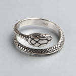 Bague Serpent Spirale Double Tour - Vignette | Médiéfan