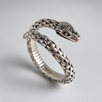 Bague Serpent Enlacé à Écailles Pointues - Vignette | Médiéfan