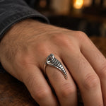 Bague Cobra au Capuchon Déployé - Vignette | Médiéfan