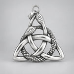 Collier Triquetra aux Deux Serpents - Vignette | Médiéfan