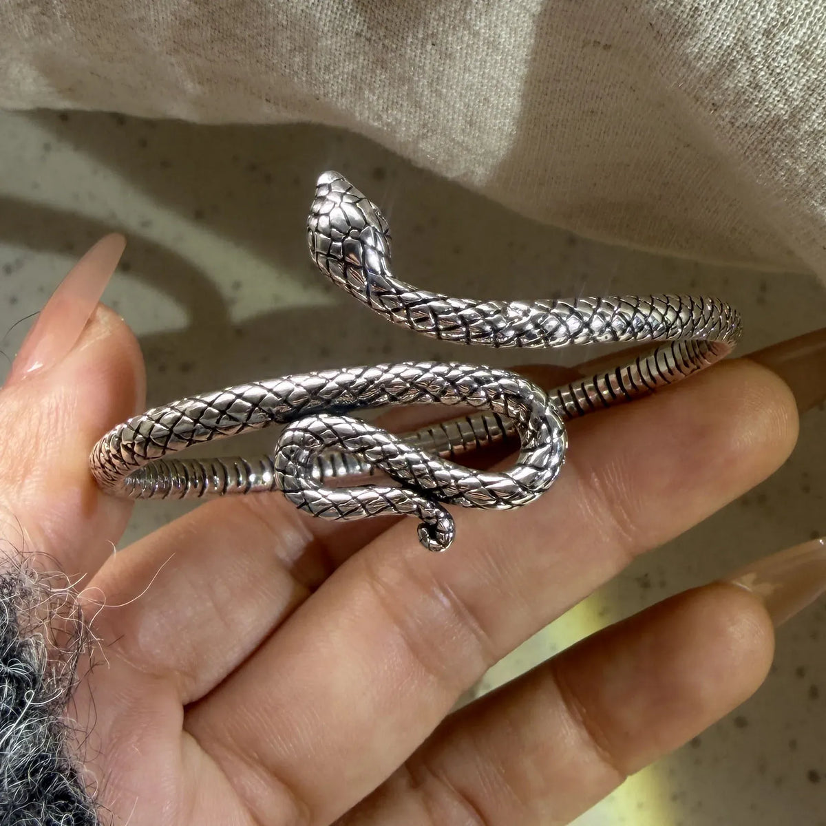 Jonc Serpent Ondulant