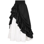 Jupe Victorienne à Drapé Asymétrique - Vignette | Médiéfan