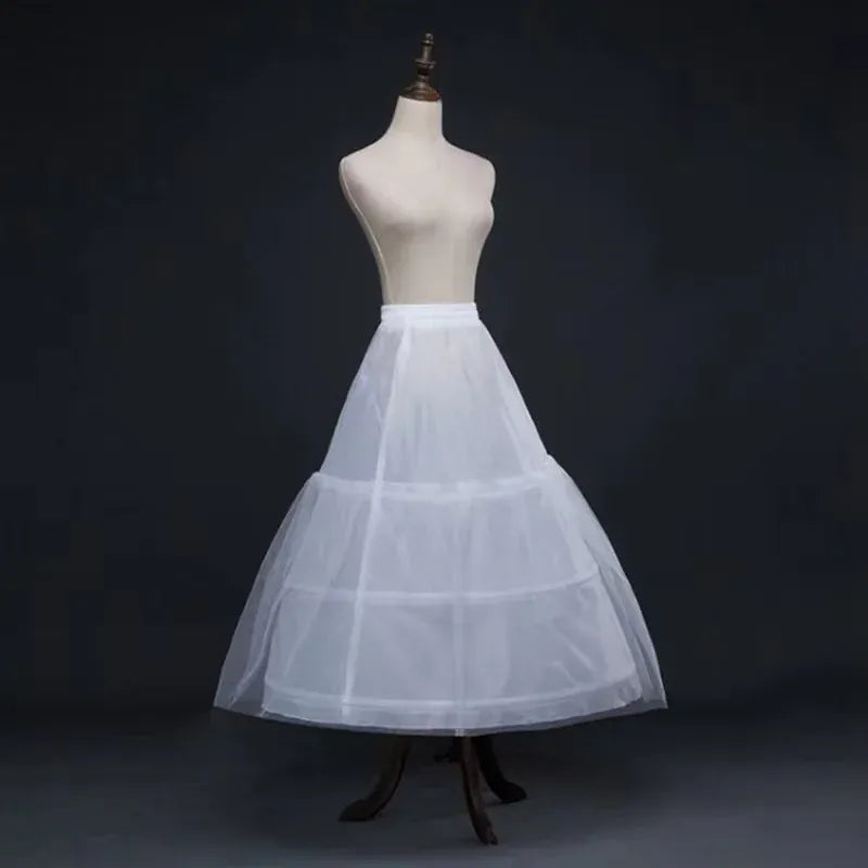 Jupe Victorienne à Drapé Asymétrique Jupon à cerceaux seul / S