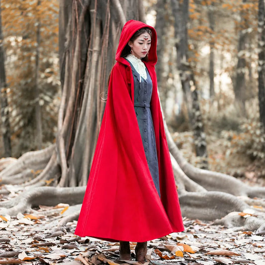 Manteau Long à Capuche