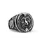 New Fashion Stainless Steel Patterned Rings for Men Women Punk Personalized Creative Simple Ring Luxury Jewelry Gifts Wholesale Rings / 9