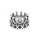 New Fashion Stainless Steel Patterned Rings for Men Women Punk Personalized Creative Simple Ring Luxury Jewelry Gifts Wholesale Style H / 13