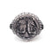 New Fashion Stainless Steel Patterned Rings for Men Women Punk Personalized Creative Simple Ring Luxury Jewelry Gifts Wholesale Style Y / 7