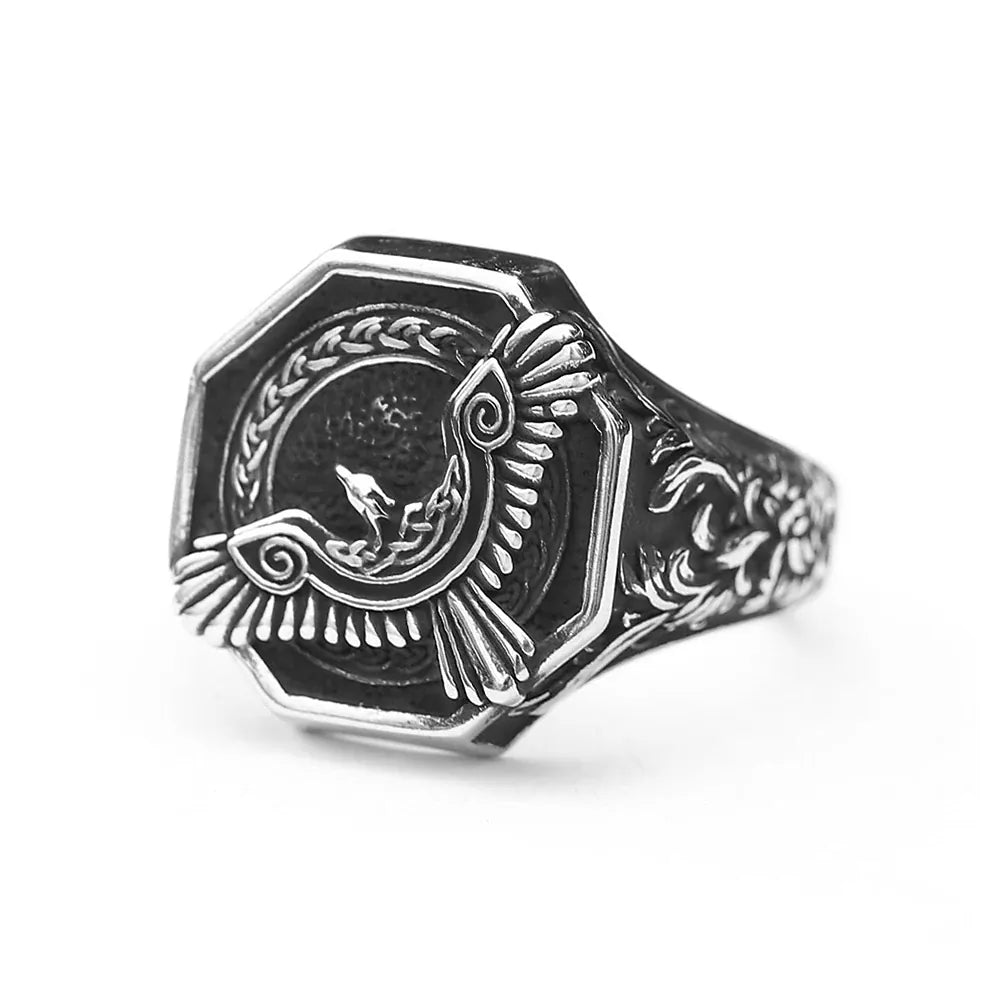 New Fashion Stainless Steel Patterned Rings for Men Women Punk Personalized Creative Simple Ring Luxury Jewelry Gifts Wholesale Style Z3 / 11