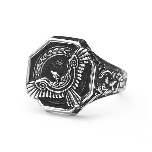 New Fashion Stainless Steel Patterned Rings for Men Women Punk Personalized Creative Simple Ring Luxury Jewelry Gifts Wholesale Style Z3 / 11