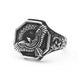 New Fashion Stainless Steel Patterned Rings for Men Women Punk Personalized Creative Simple Ring Luxury Jewelry Gifts Wholesale Style Z3 / 11