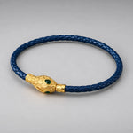 Bracelet Tressé Tête de Serpent - Vignette | Médiéfan