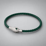 Bracelet Tressé Tête de Serpent - Vignette | Médiéfan