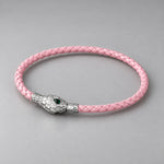 Bracelet Tressé Tête de Serpent - Vignette | Médiéfan
