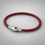 Bracelet Tressé Tête de Serpent - Vignette | Médiéfan