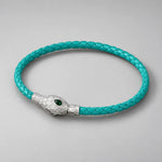 Bracelet Tressé Tête de Serpent - Vignette | Médiéfan