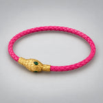 Bracelet Tressé Tête de Serpent - Vignette | Médiéfan