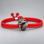 Bracelet Cordon Serpent Lové - Vignette | Médiéfan