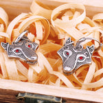 Pendantes Loup aux Yeux Rouges - Vignette | Médiéfan