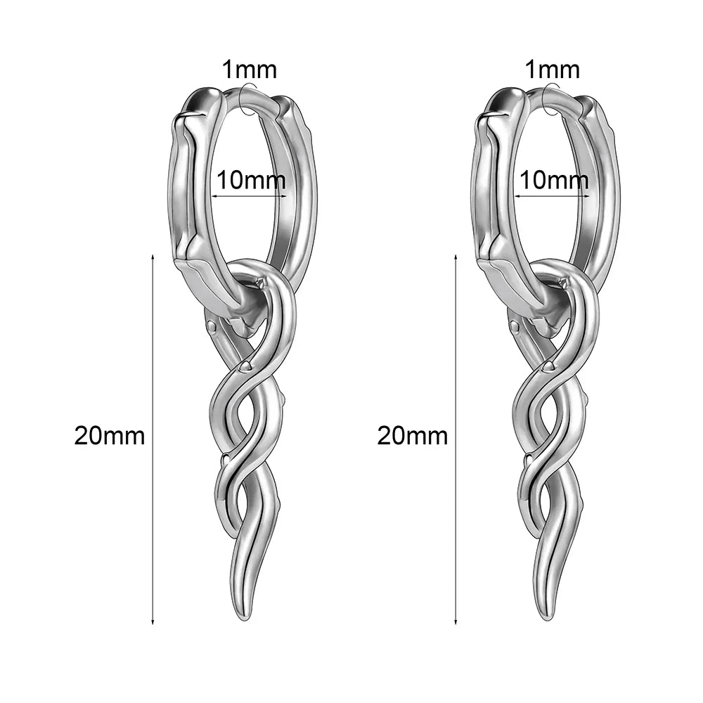 Pendantes Spirale Serpentine