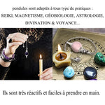 Pendule Sphère en Pierre Naturelle - Vignette | Médiéfan