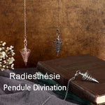 Pendule Spirale en Métal - Vignette | Médiéfan
