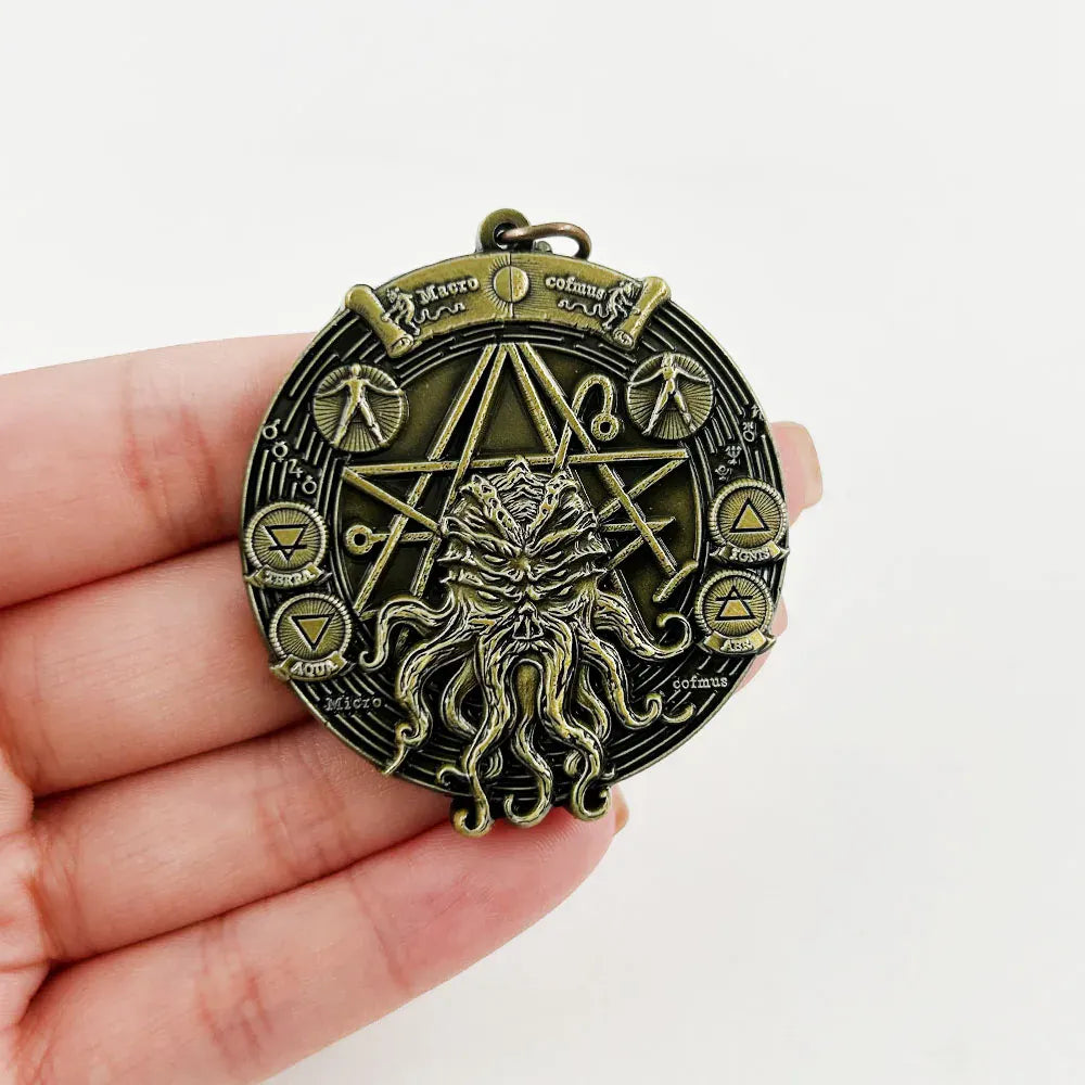 Porte-clés Cthulhu Necronomicon