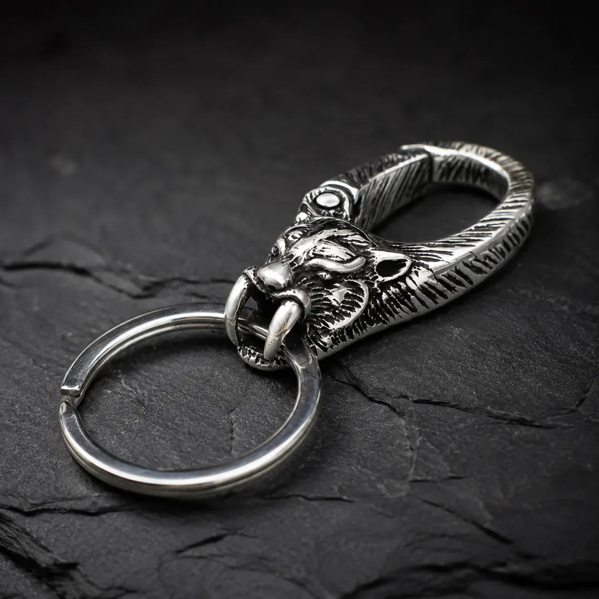 Porte-clés Tigre à Dent de Sabre